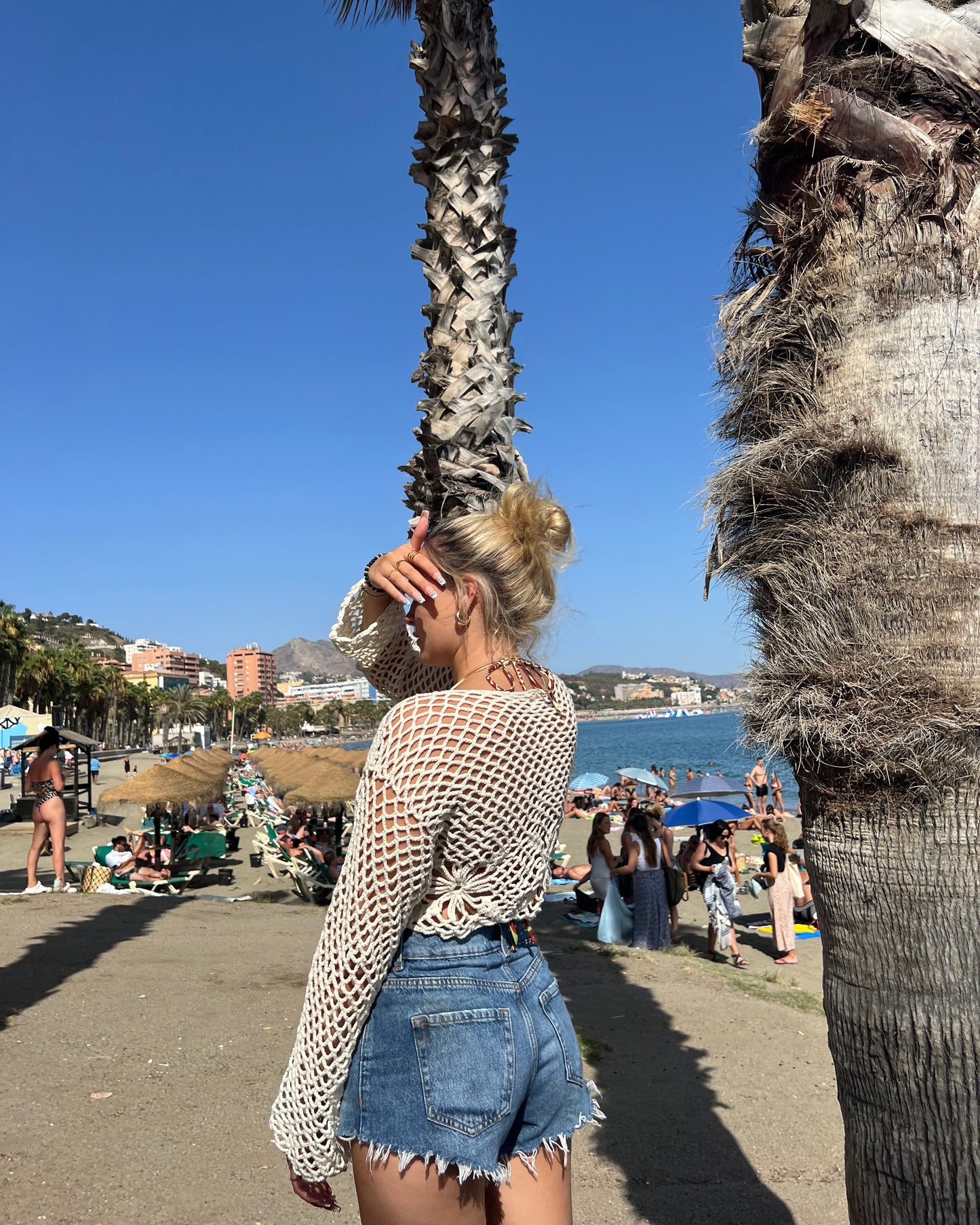 PDF — Flower Long Sleeve Mesh Top — Digital Pattern