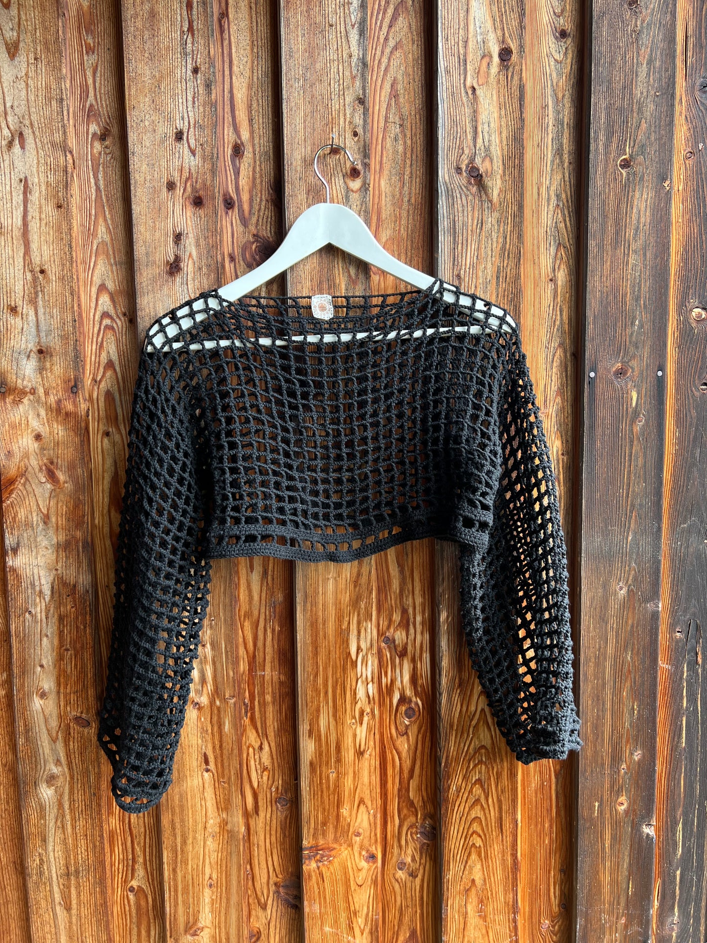 Long Sleeve Mesh Top – Custom- Made on Demand
