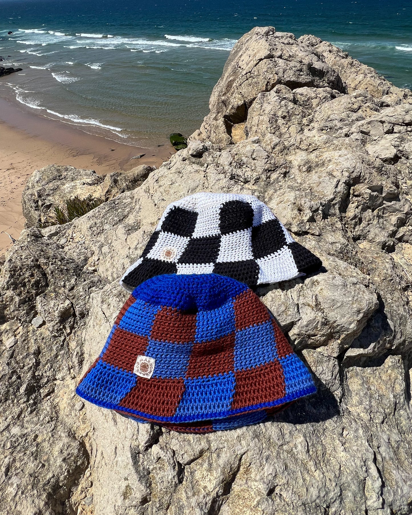 PDF — Checkered Bucket Hat — Digital Pattern