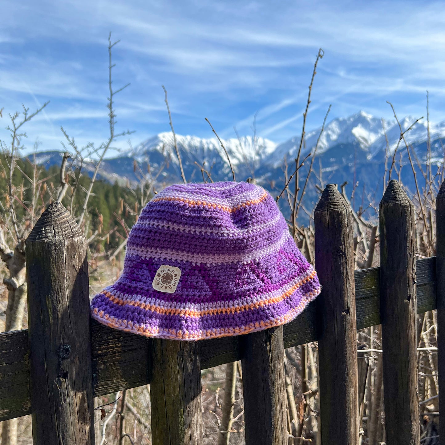 The Purple Ocean Hat