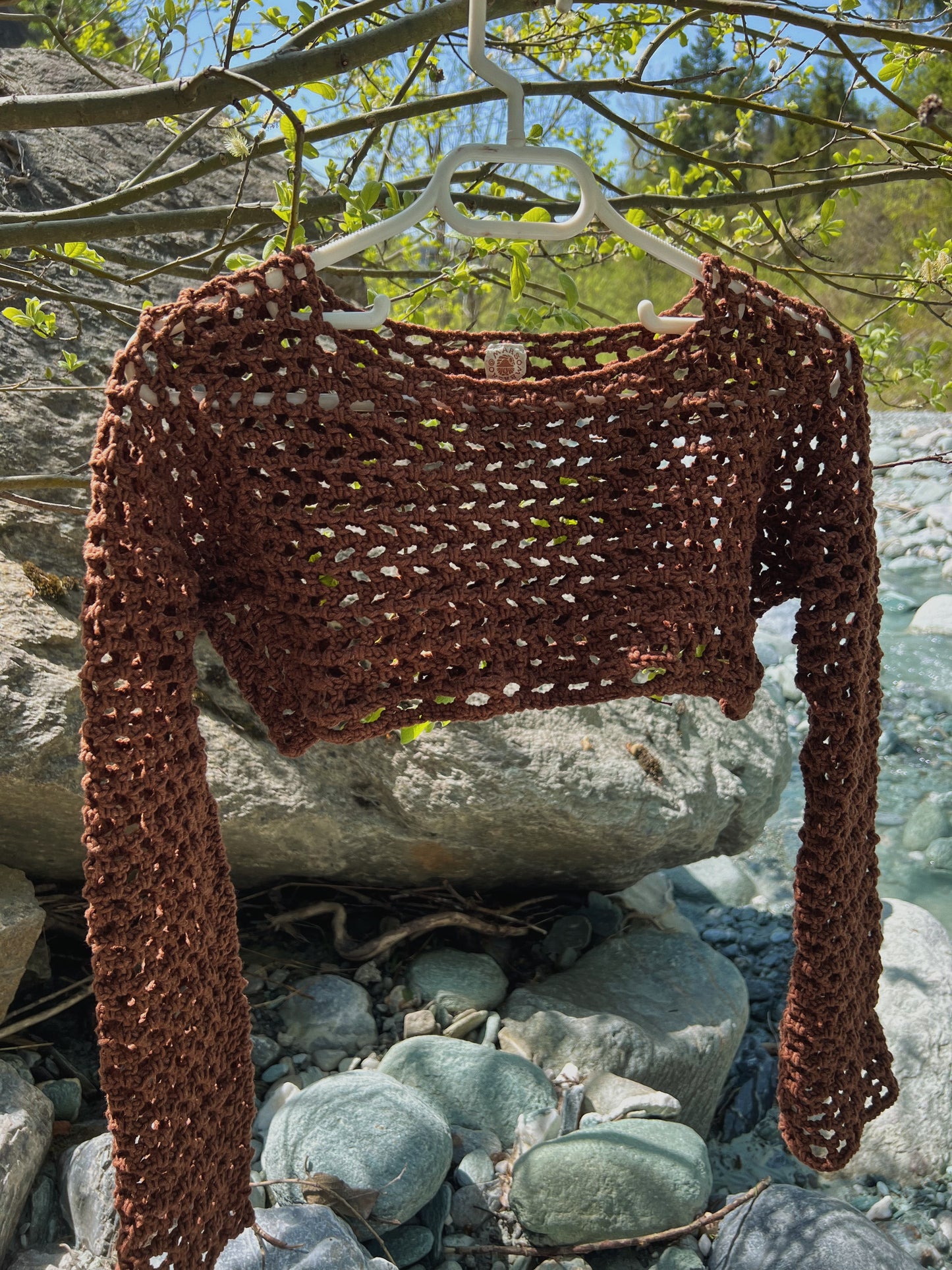 Long Sleeve Mesh Top – Custom- Made on Demand