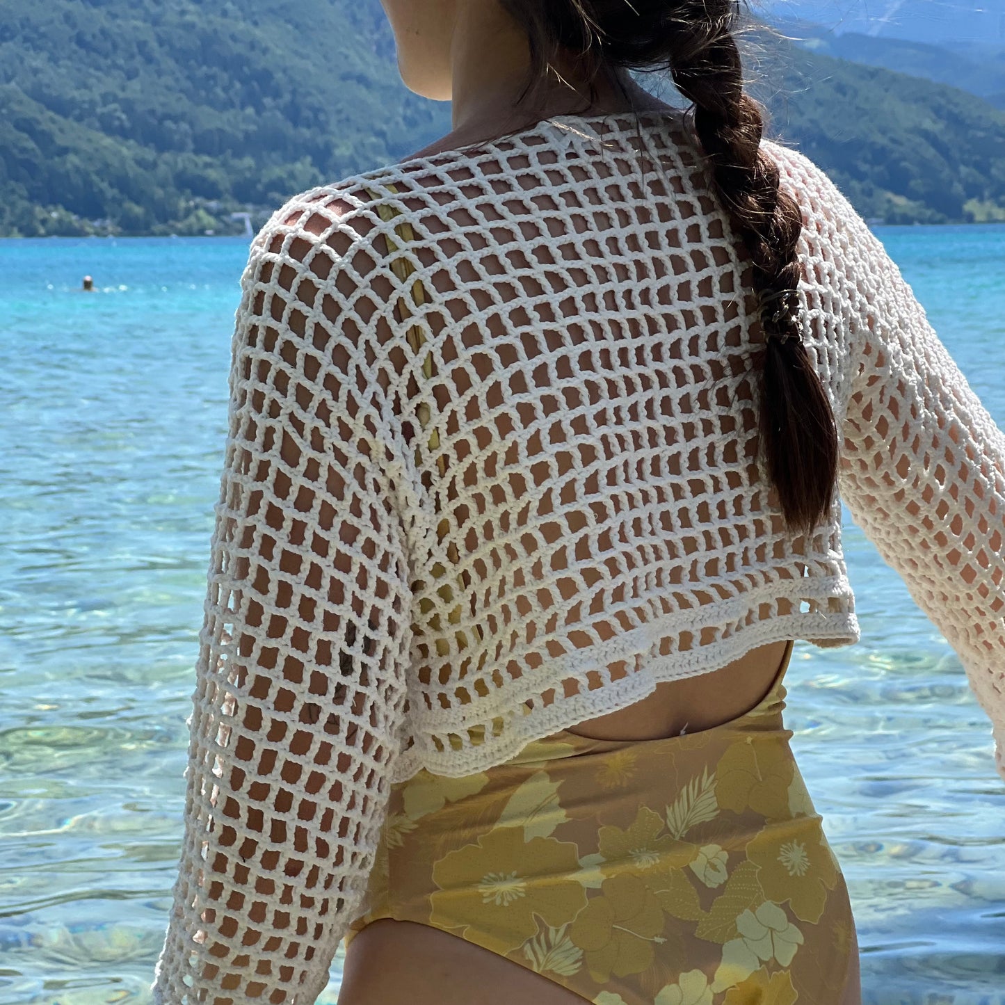 Long Sleeve Mesh Top – Custom- Made on Demand