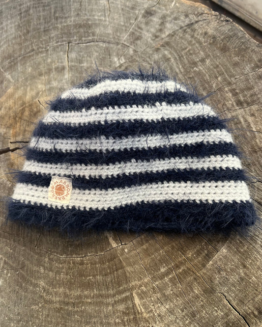 FLUFFY BEANIE - Bleu