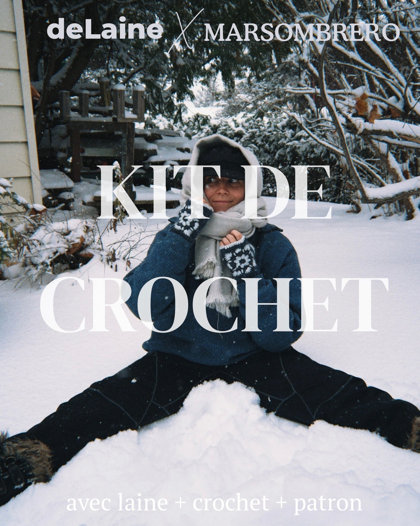 Kit de Crochet - Delaine X Marsombrero