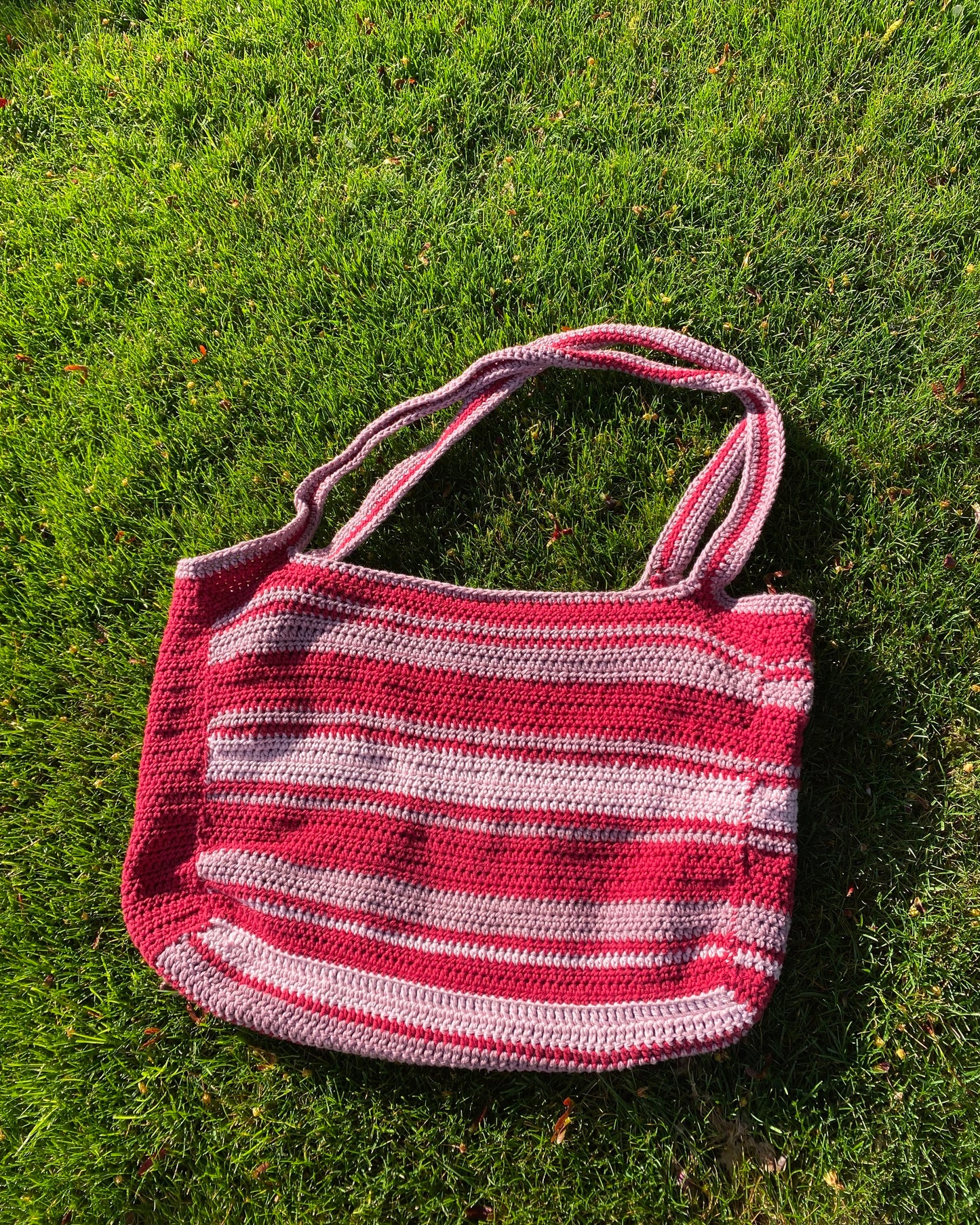 Bloom Bag Crochet Pattern — Flower Tote Bag & Beach Bag (Pixel Art Design) — Strong Beginner Pattern