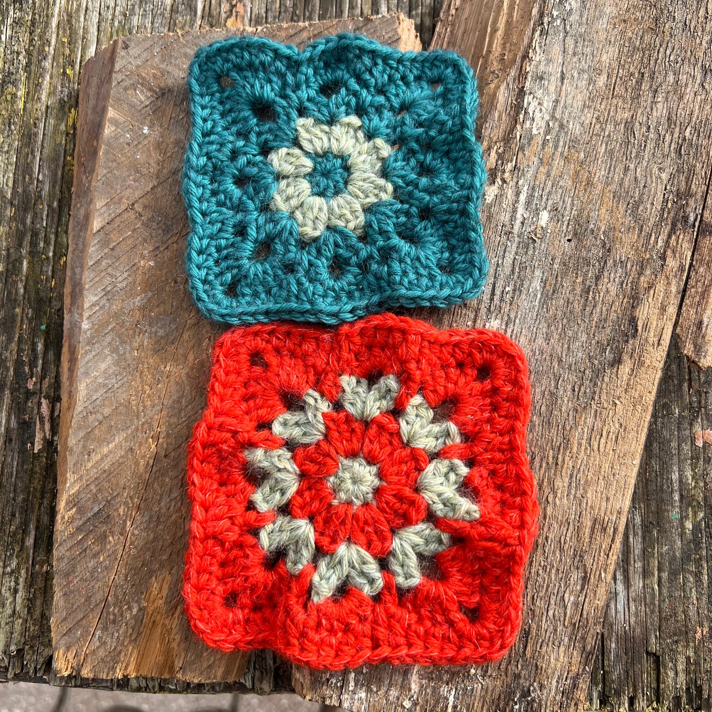 The Flower Square -  FREE Pattern