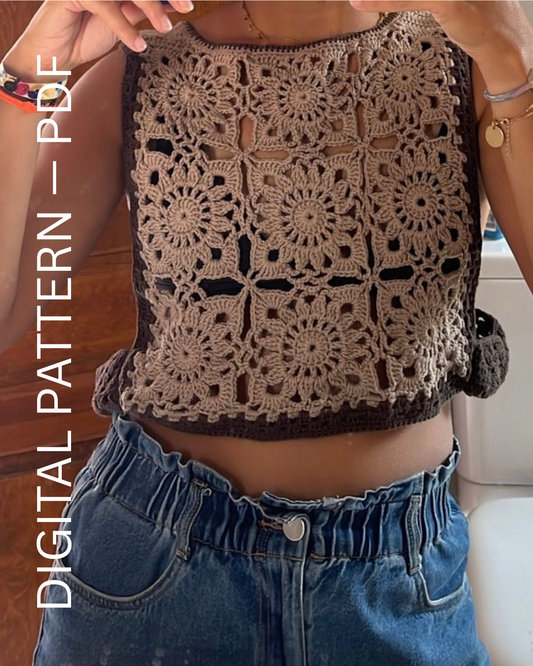 PDF — Caravaca Top — Digital Pattern
