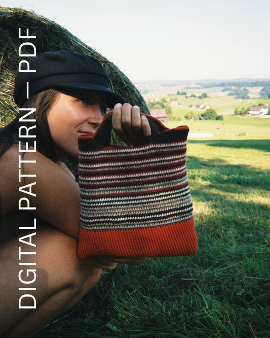 PDF — Button Up Handbag — Digital Pattern