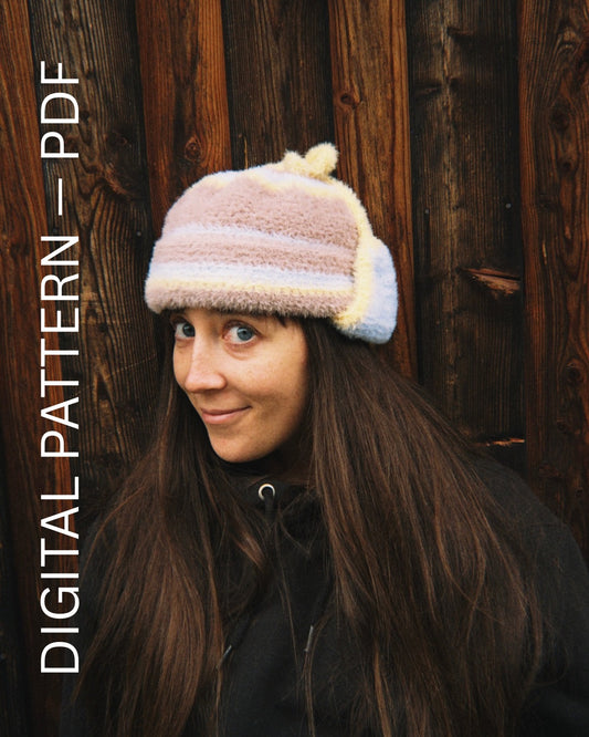PDF — Cloud Chullo Beanie Pattern — Digital Pattern