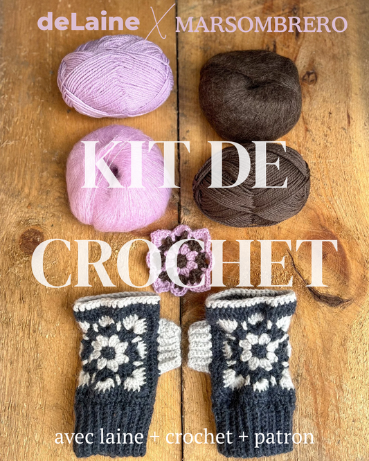 Kit de Crochet - Delaine X Marsombrero